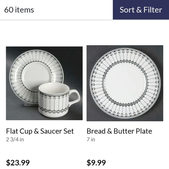 J&G MEAKIN Contessa English Ironstone Bread Butter Plate Discontinued - Picture 2 of 3